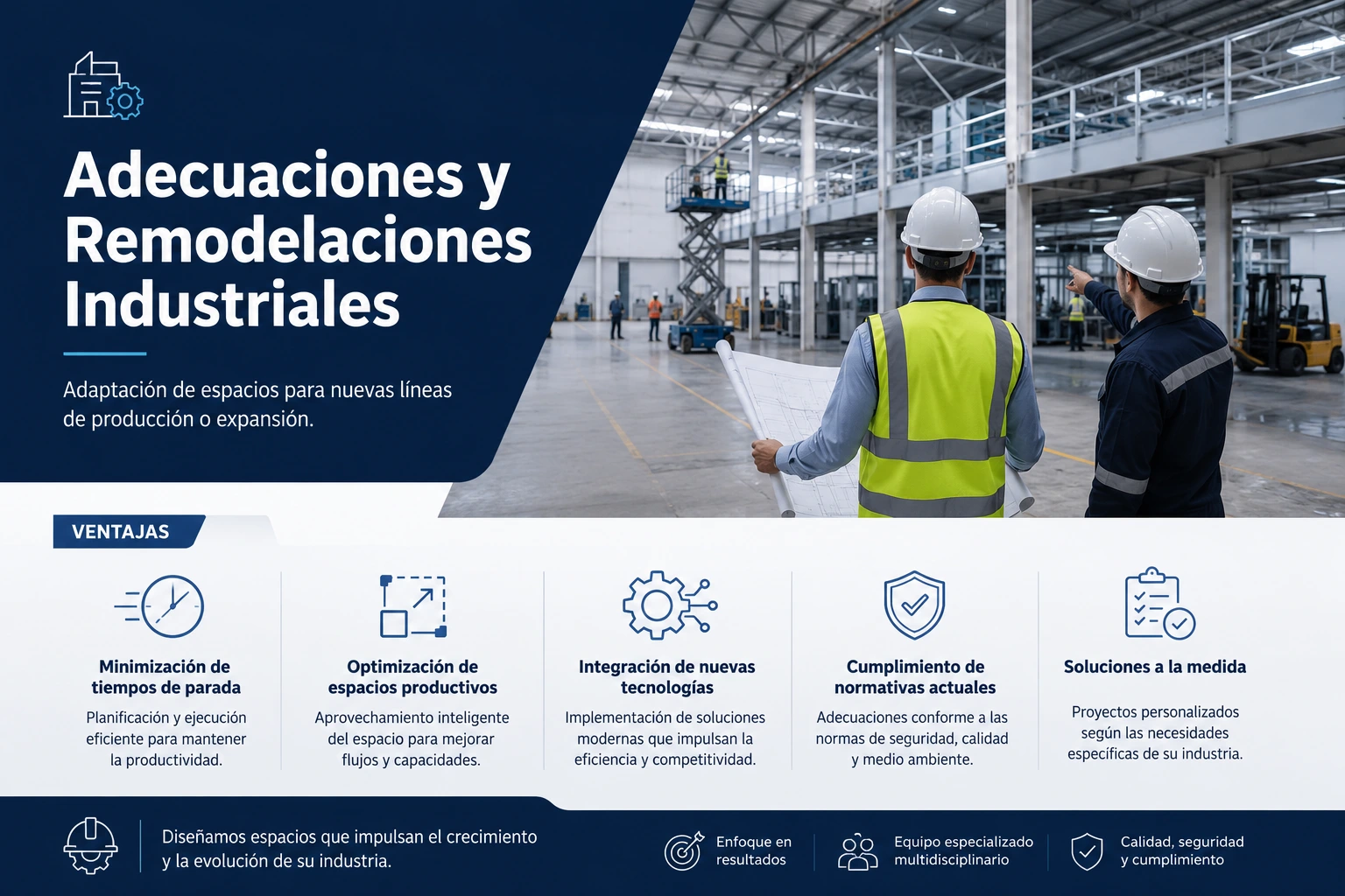 Industrial Adaptations and Remodeling